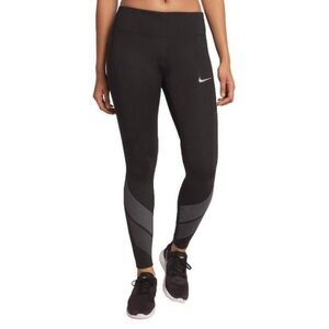 Nike Black DriFit Power Running Tights Leggings nwot